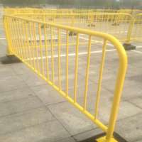 Powder coated surface steel traffic barrier